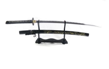 'Enter the Dragon' Katana with 1095 Honsanmai Lamination