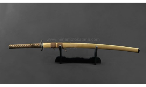 'Wooden Saya' Hand Forged Katana
