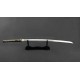 'Warriors Demise' Katana in Clay Tempered Damascus