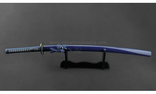 'Warriors Rage in Blue' Katana in 1060